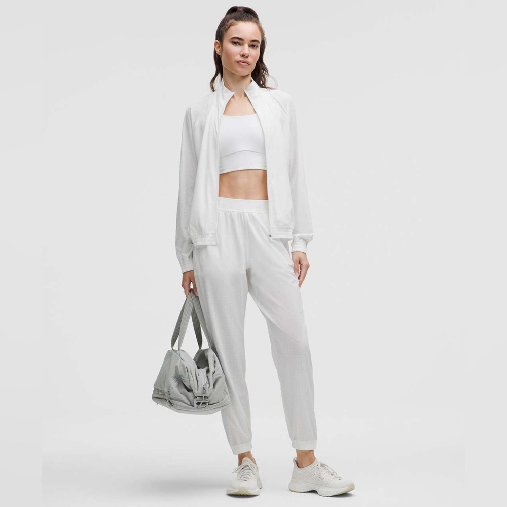Lululemon Adapted State Perforated High-Rise Jogger
White